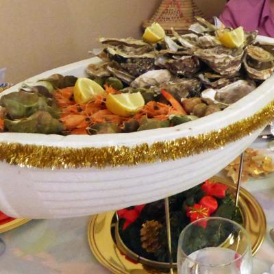 Bateau fruits de mer