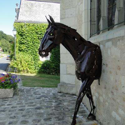 Cheval et église 2