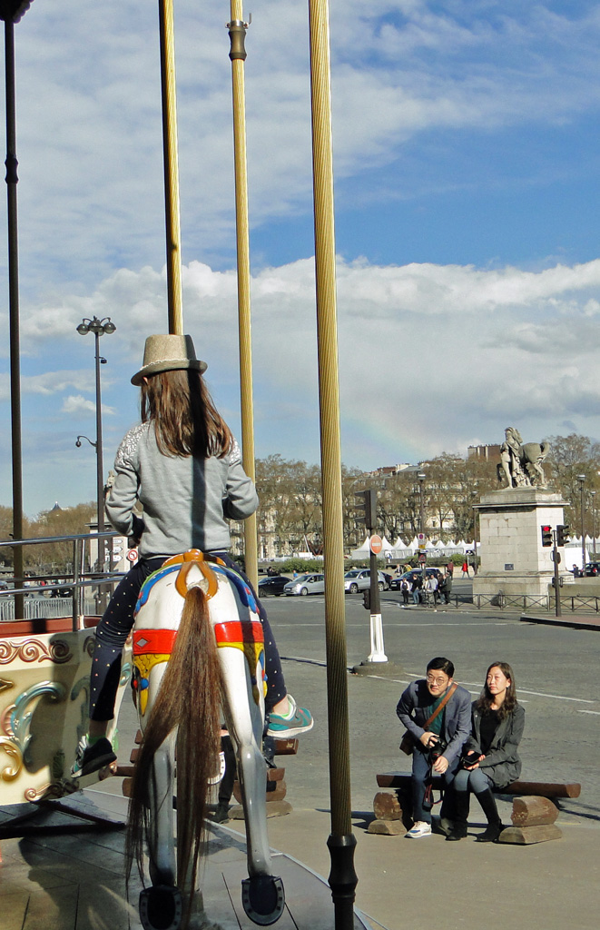 avec cavalière !