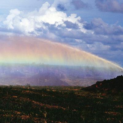 Arc-en-ciel d'arrosage