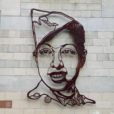 Joséphine Baker par C215 en 2021