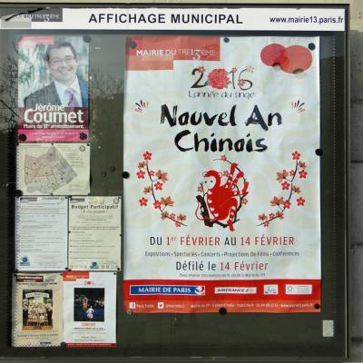 Affichage municipal