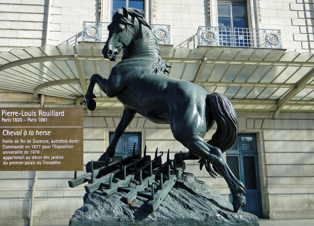 Le cheval à la Herse