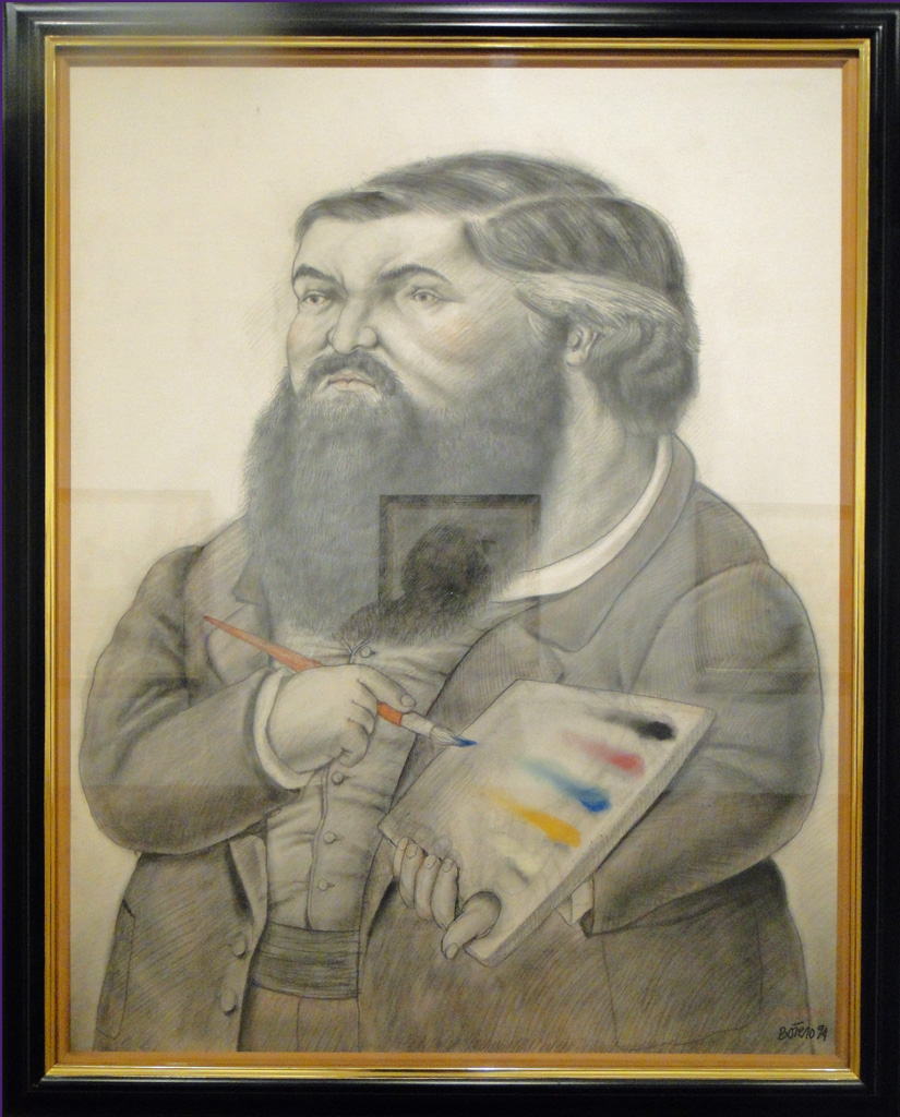 Courbet par Botero