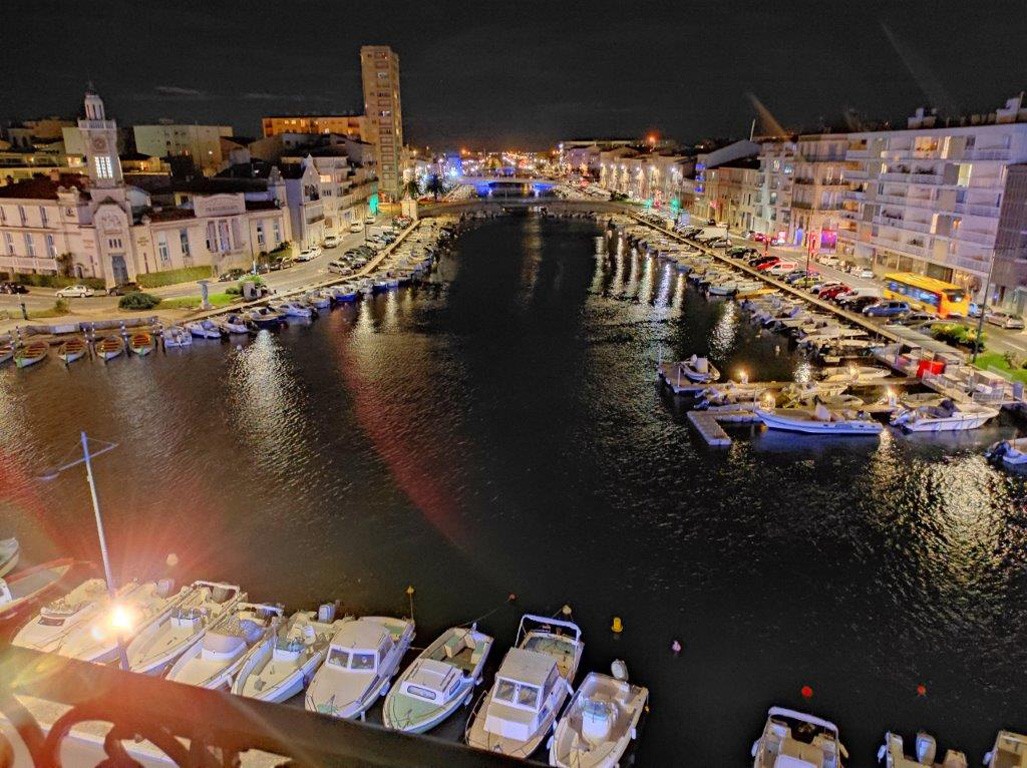 Port de Sète nuit