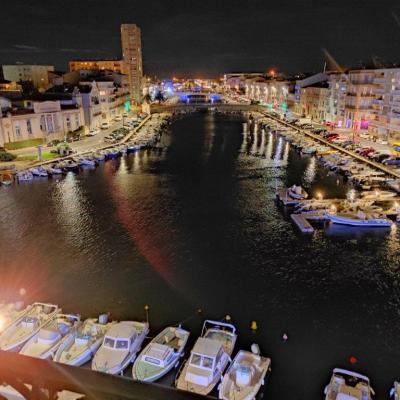 Port de Sète nuit