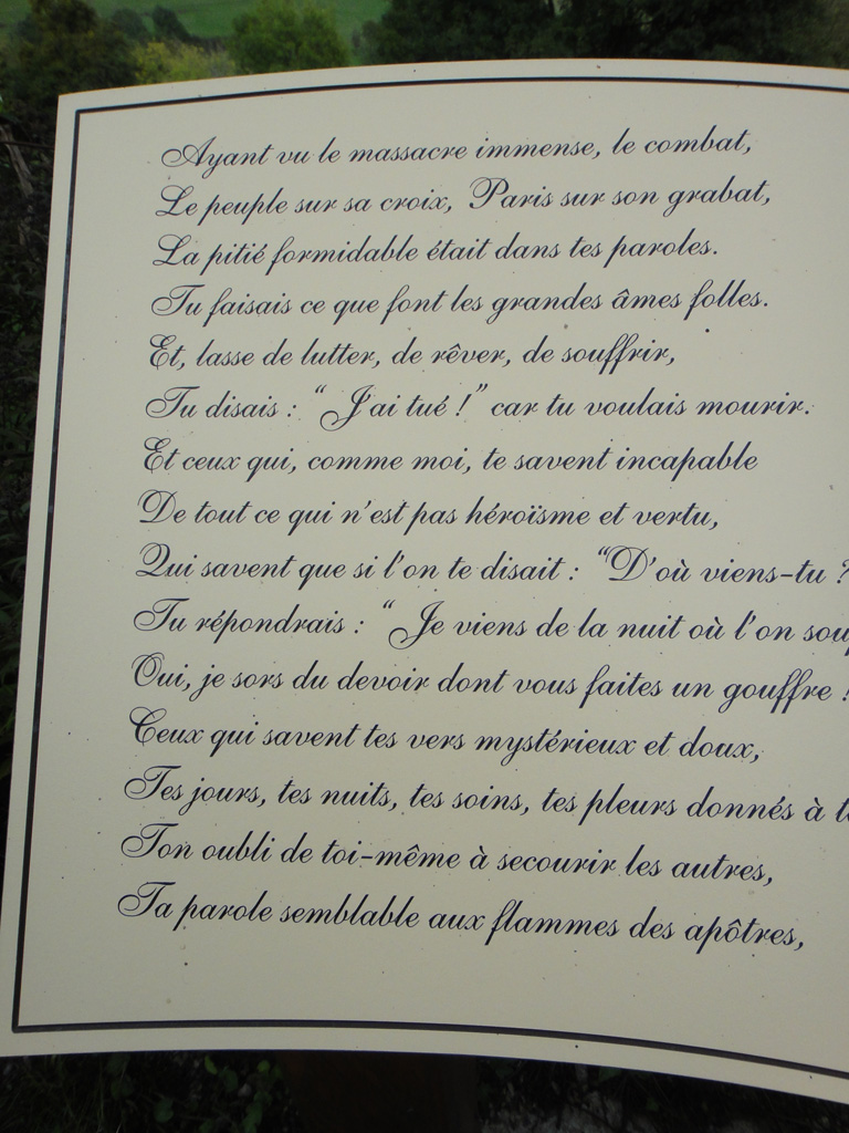 l'Hommage de Victor Hugo (1ère partie)