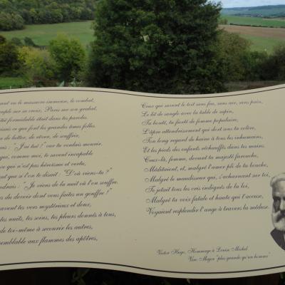l'Hommage de Victor Hugo (exposition Vroncourt)