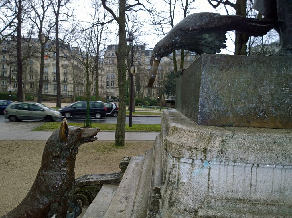 Statue jardin du Ranelagh